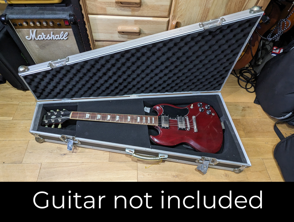 Rockcase Flightcase by Warwick for Guitar Les Paul / Telecaster / SG Case (082)