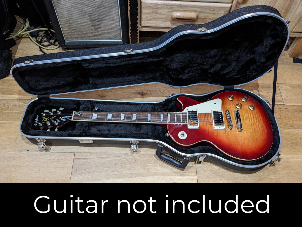 Fazley Protecc ABS Les Paul Electric Guitar Case Black