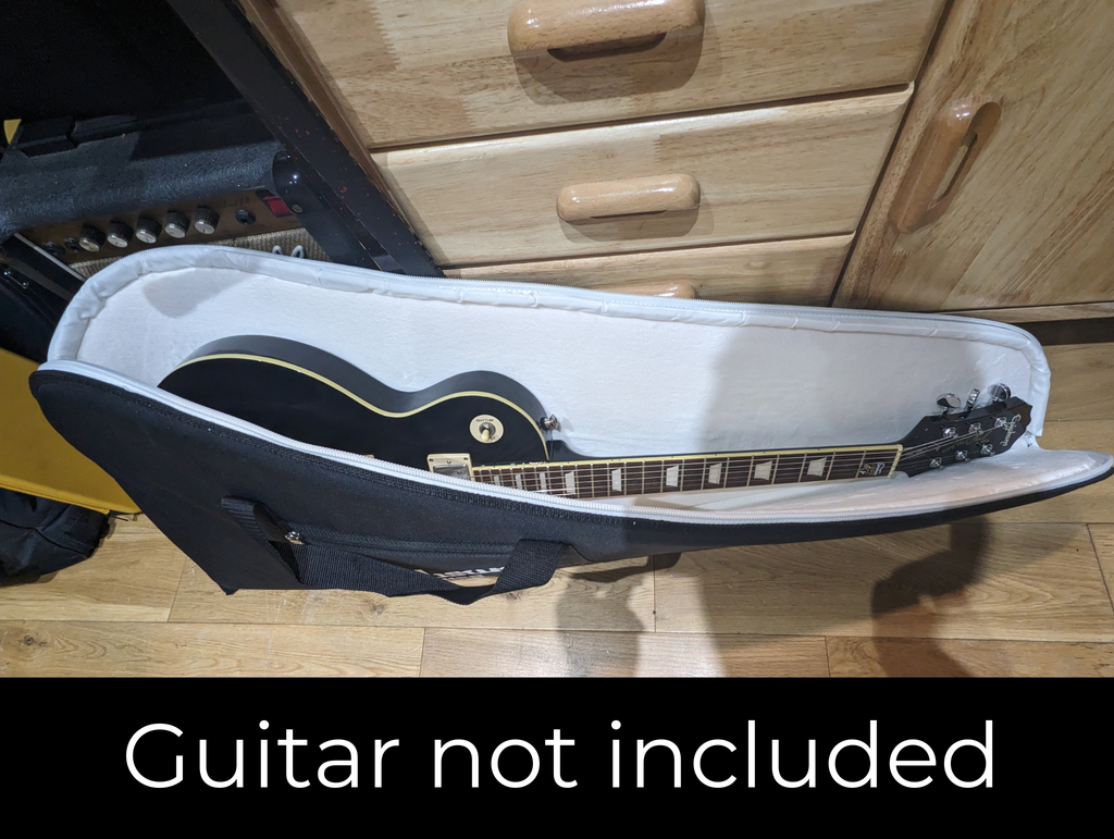 Gibson USA Les Paul / SG Padded Deluxe Electric Guitar Gig Bag Black 083