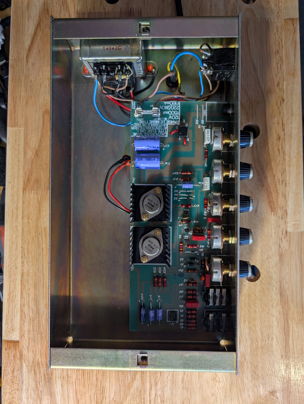 Marshall Lead 12 (MK1) - Modified to allow for an external cab to be connected.