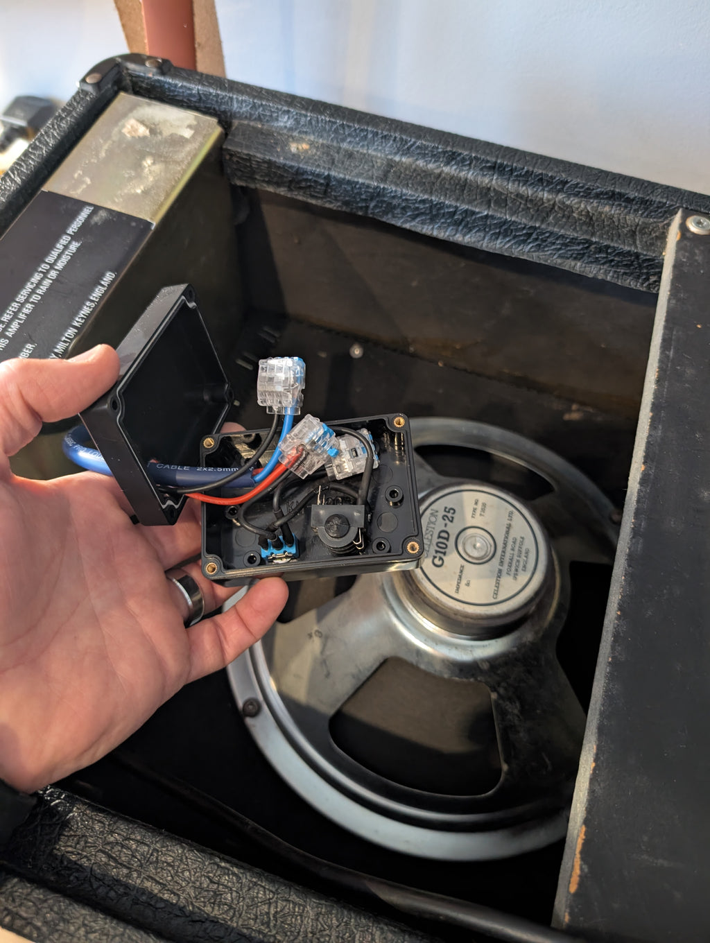 Marshall Lead 12 (MK1) - Modified to allow for an external cab to be connected.