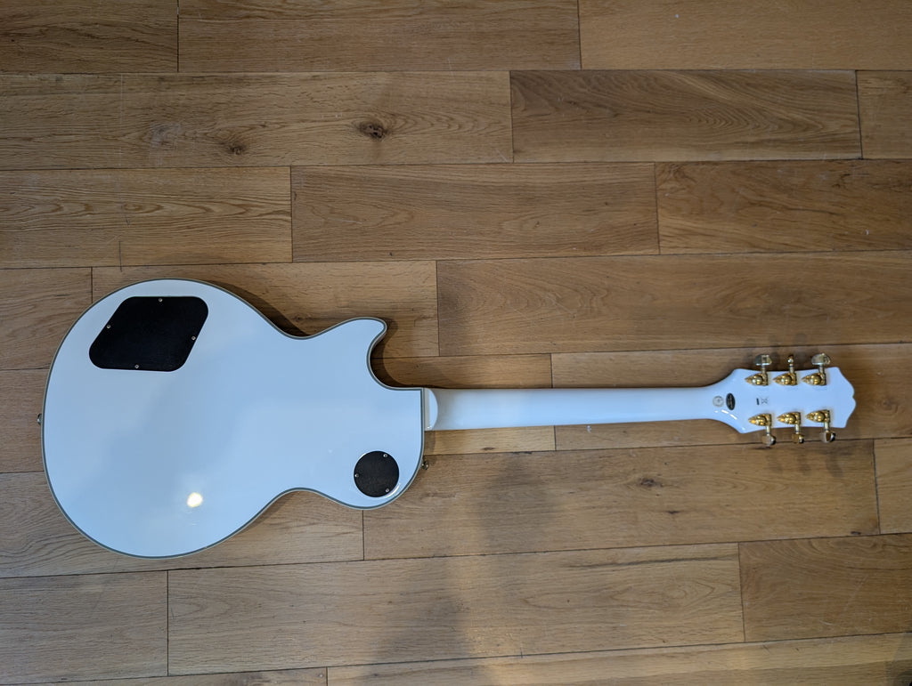 Epiphone Les Paul Custom – Ebony Fingerboard (new spec) in Alpine White 2020