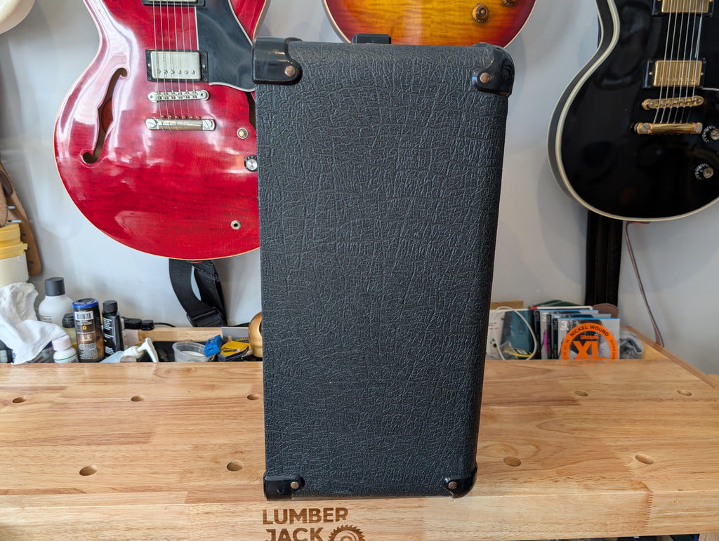 Marshall Lead 12 – (Model: 5005 – Year: 1990). Sympathetically modified to allow for an external cab to be connected.