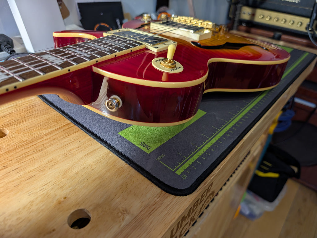 Epiphone Les Paul ES Hollow Body in Cherry Sunburst 2001 Made in Unsung Factory Korea.