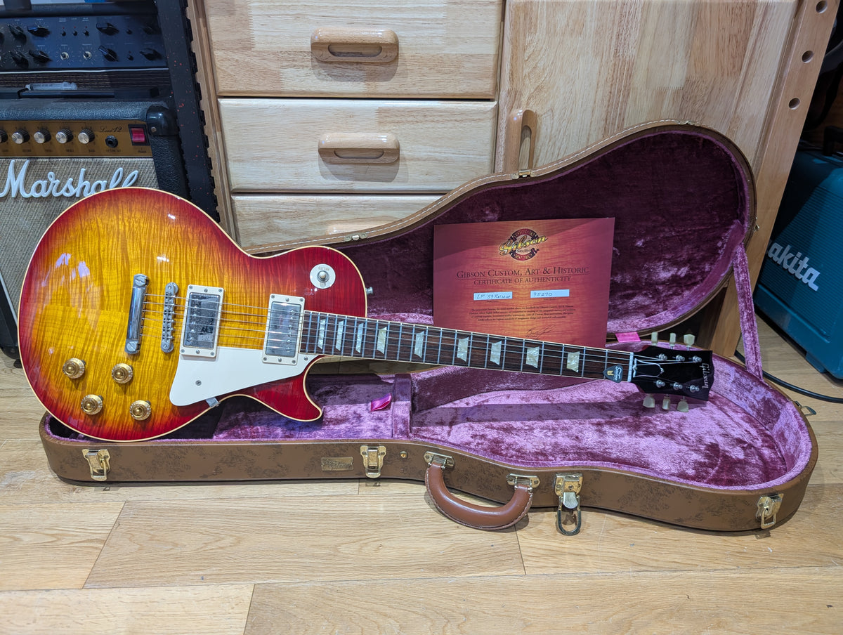 Gibson Custom Shop Les Paul Standard 1959 Reissue R9 – Cherry Sunburst (2005)