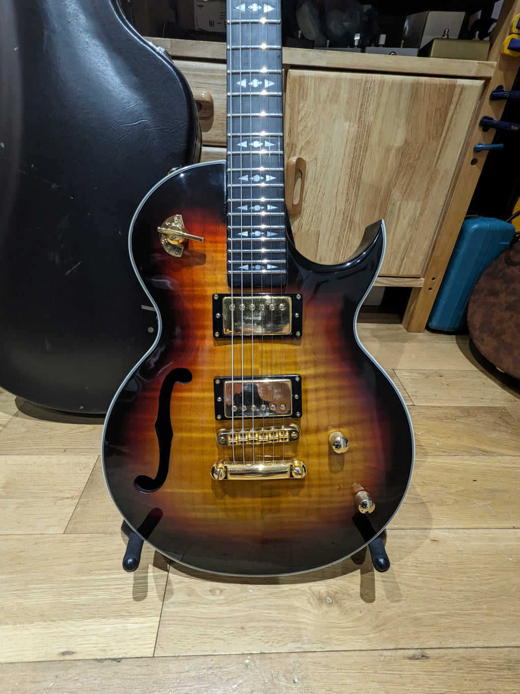 Framus AK74 (Warwick, Germany c.2001) - Refinished in Vintage Sunburst Nitro