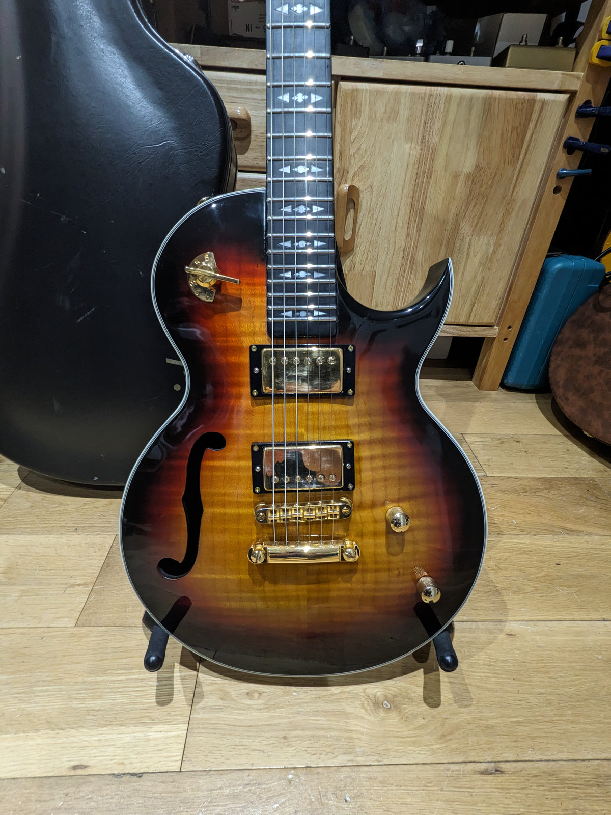 Framus AK74 (Warwick, Germany c.2001) - Refinished in Vintage Sunburst Nitro