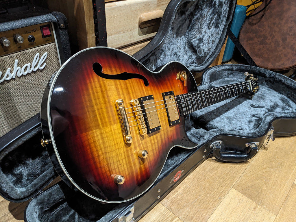 Framus AK74 (Warwick, Germany c.2001) - Refinished in Vintage Sunburst Nitro