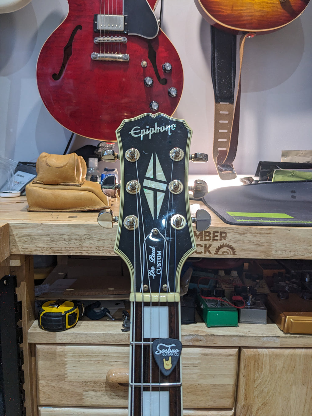 Epiphone Les Paul Custom 2008 – Keith Richards Psychedelic Hand-Painted