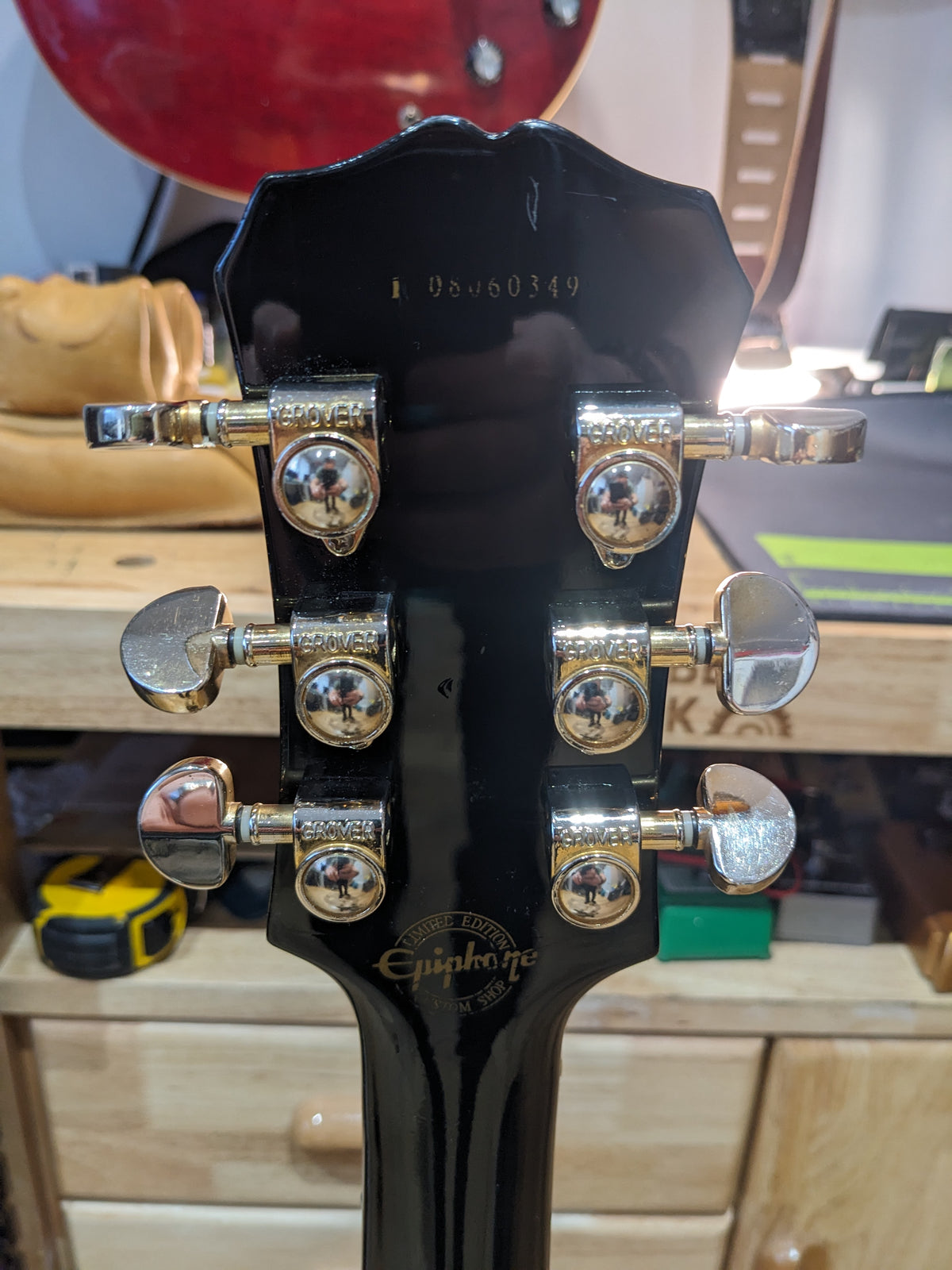 Epiphone Les Paul Custom 2008 – Keith Richards Psychedelic Hand-Painted