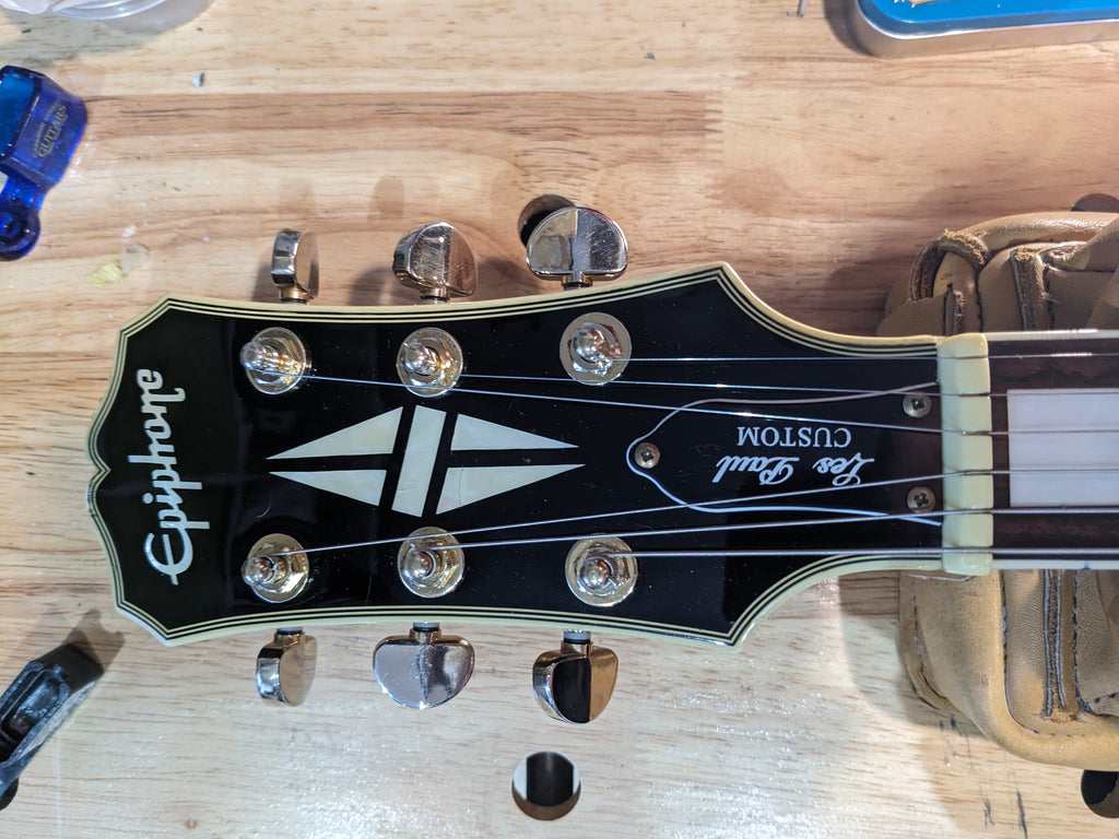 Epiphone Les Paul Custom 2008 – Keith Richards Psychedelic Hand-Painted