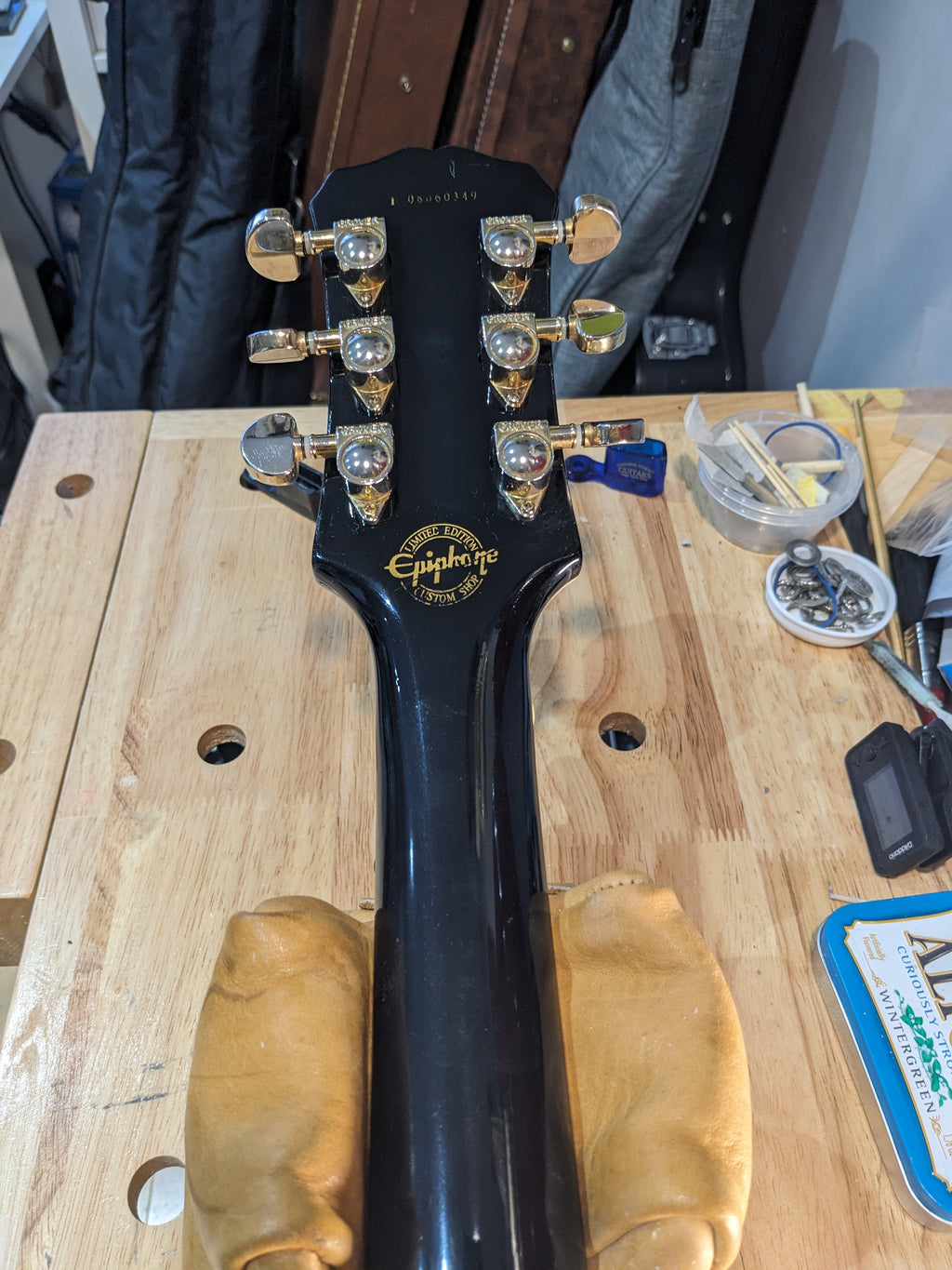 Epiphone Les Paul Custom 2008 – Keith Richards Psychedelic Hand-Painted