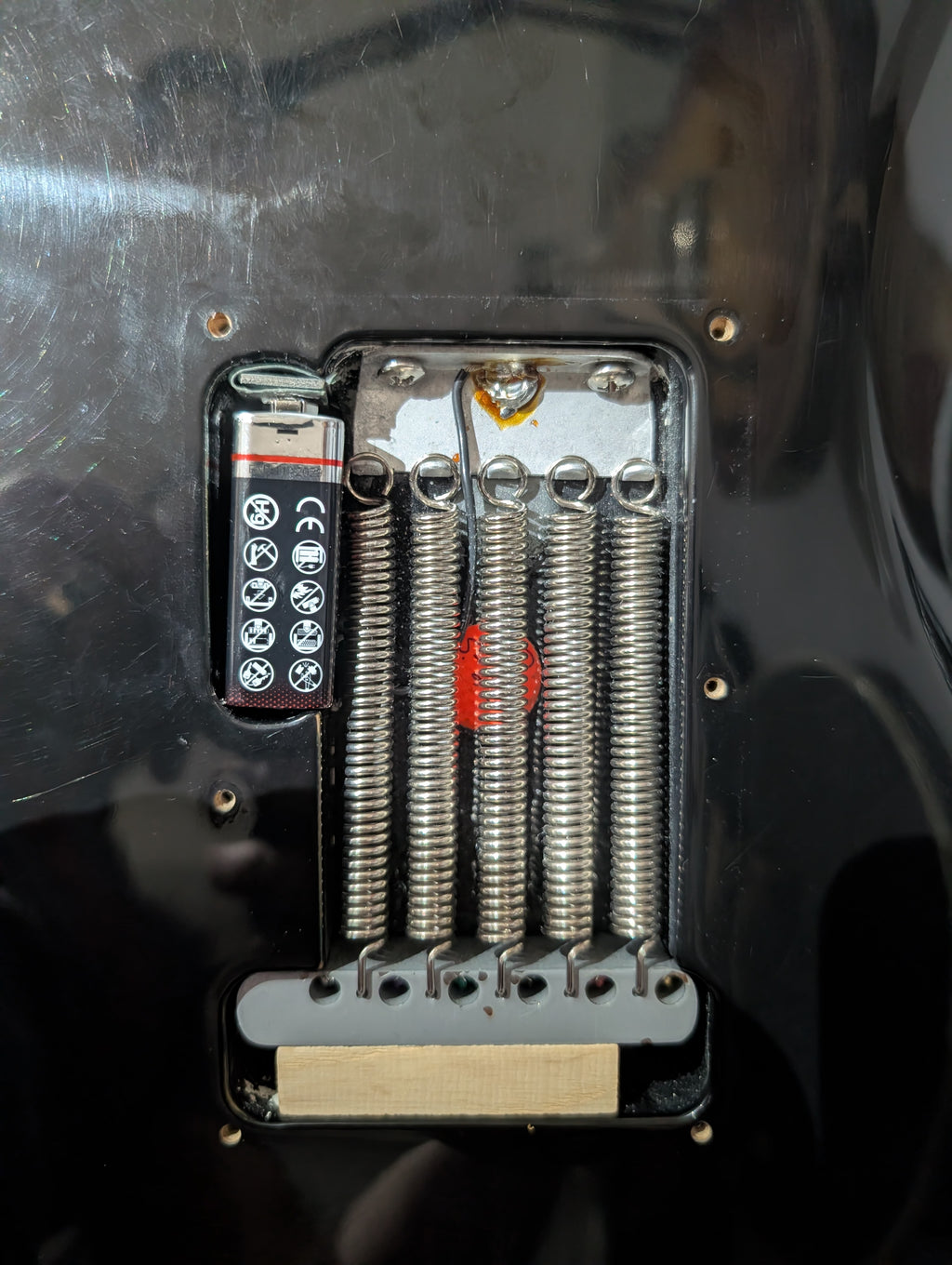 Fender Eric Clapton ‘Blackie’ USA Stratocaster with Fender Lace Sensor Pickups (1999)