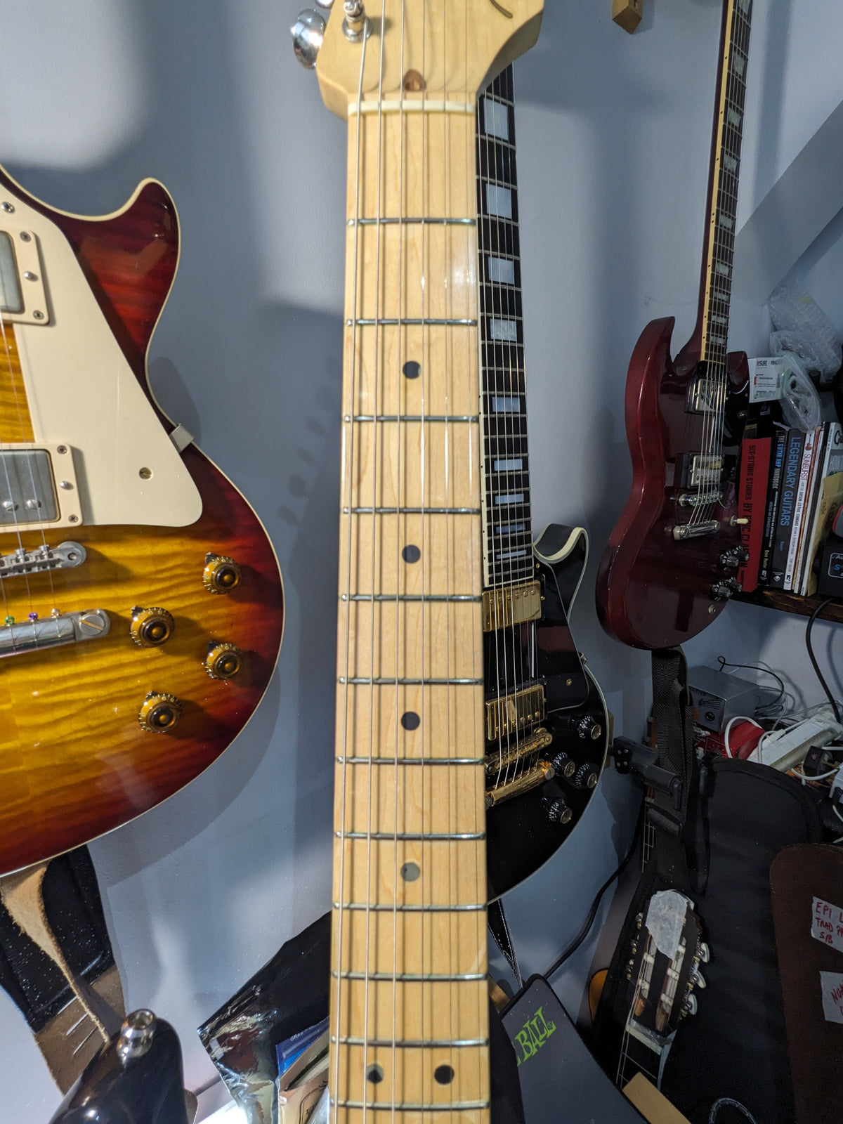 Fender Eric Clapton ‘Blackie’ USA Stratocaster with Fender Lace Sensor Pickups (1999)