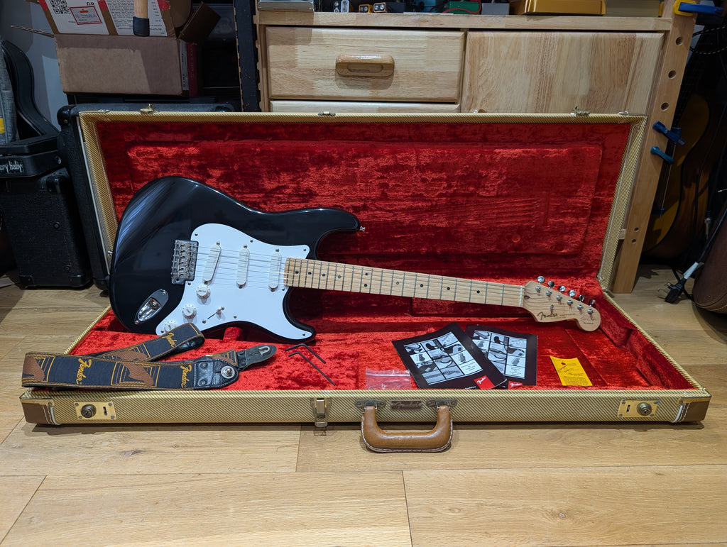 Fender Eric Clapton ‘Blackie’ USA Stratocaster with Fender Lace Sensor Pickups (1999)