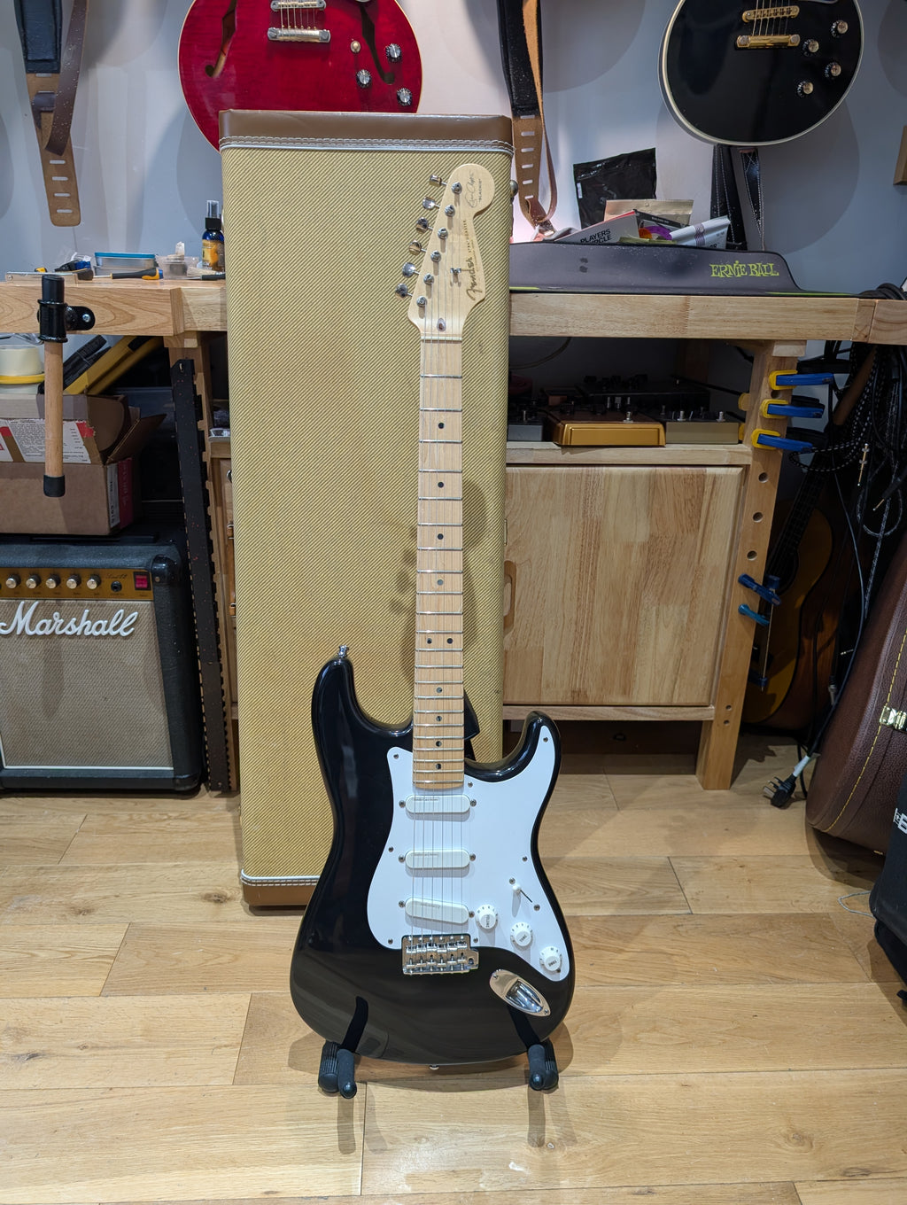 Fender Eric Clapton ‘Blackie’ USA Stratocaster with Fender Lace Sensor Pickups (1999)