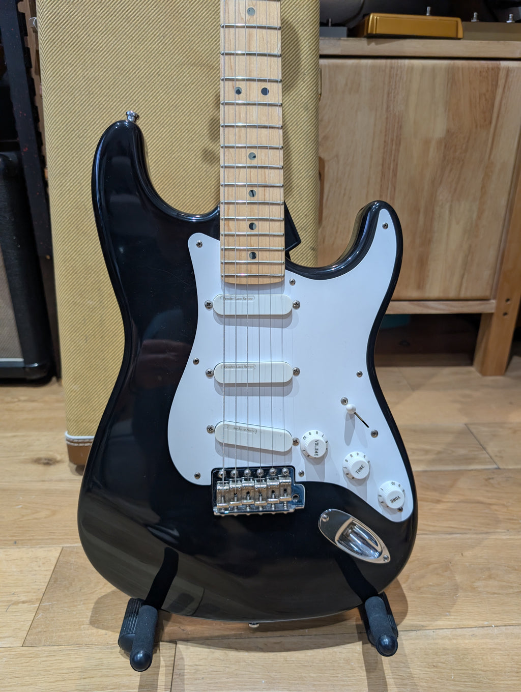 Fender Eric Clapton ‘Blackie’ USA Stratocaster with Fender Lace Sensor Pickups (1999)