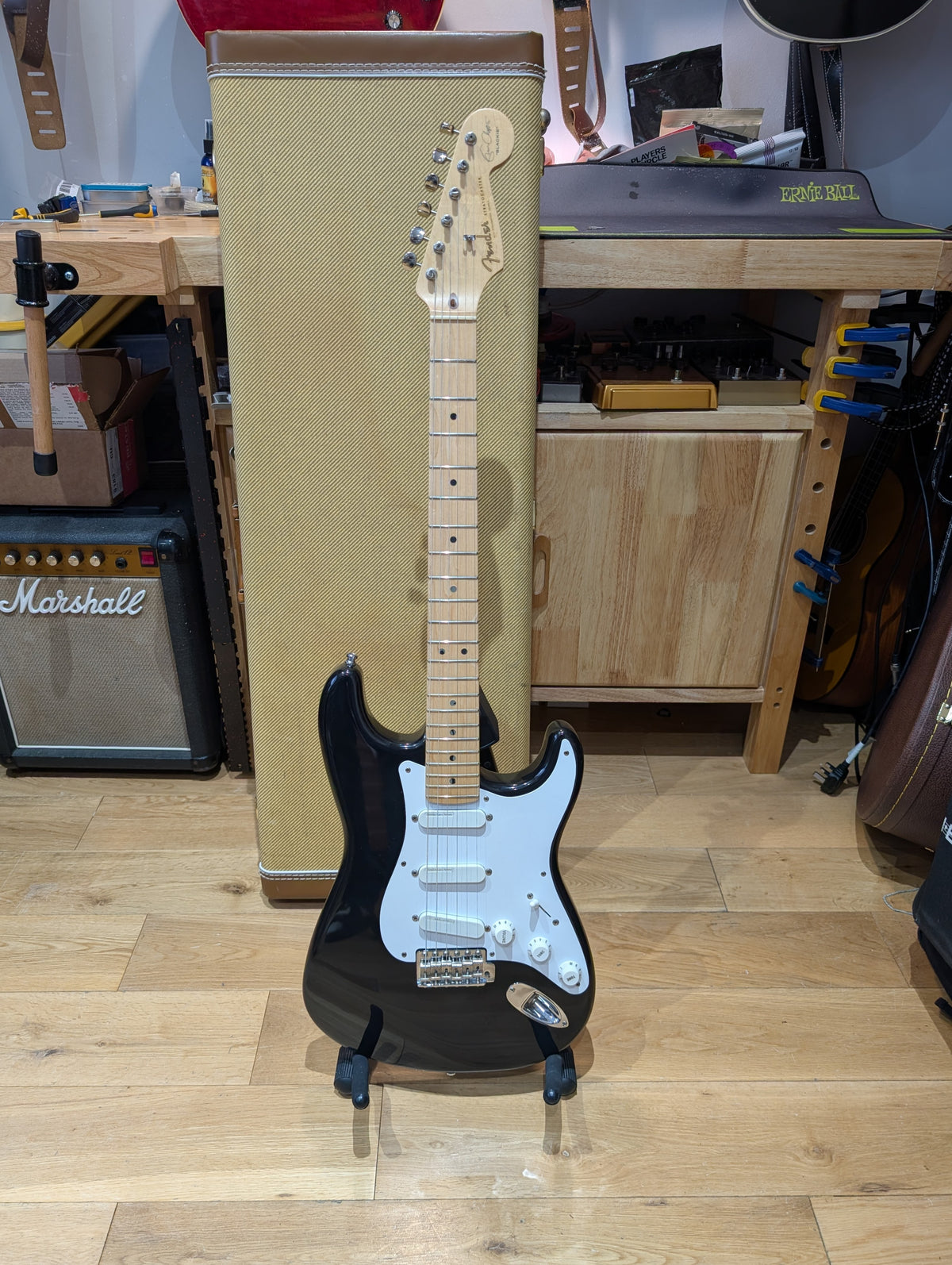 Fender Eric Clapton ‘Blackie’ USA Stratocaster with Fender Lace Sensor Pickups (1999)