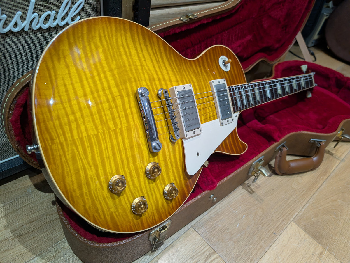 Gibson 1959 Les Paul Reissue VOS – R9 Sunrise Tea Burst