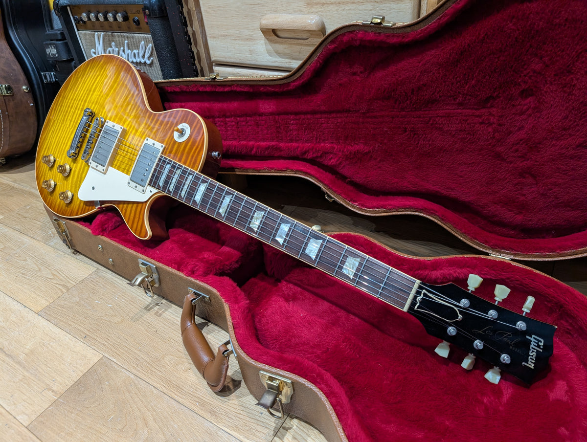 Gibson 1959 Les Paul Reissue VOS – R9 Sunrise Tea Burst