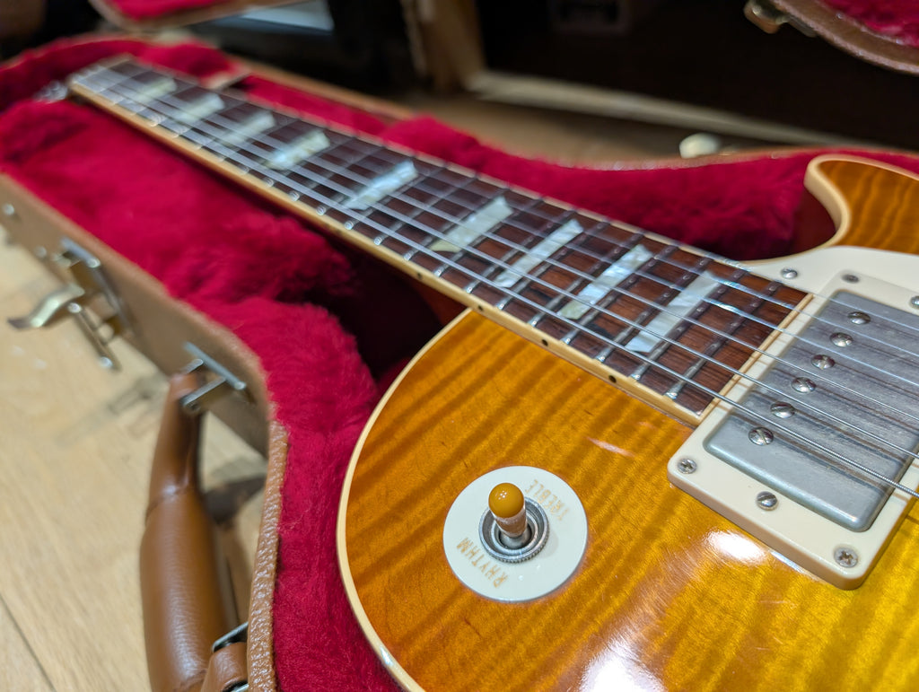 Gibson 1959 Les Paul Reissue VOS – R9 Sunrise Tea Burst