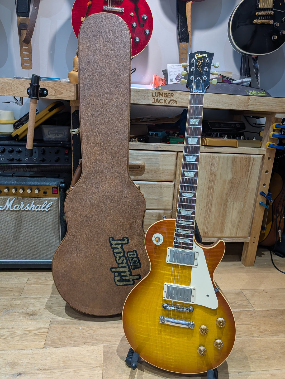 Gibson 1959 Les Paul Reissue VOS – R9 Sunrise Tea Burst