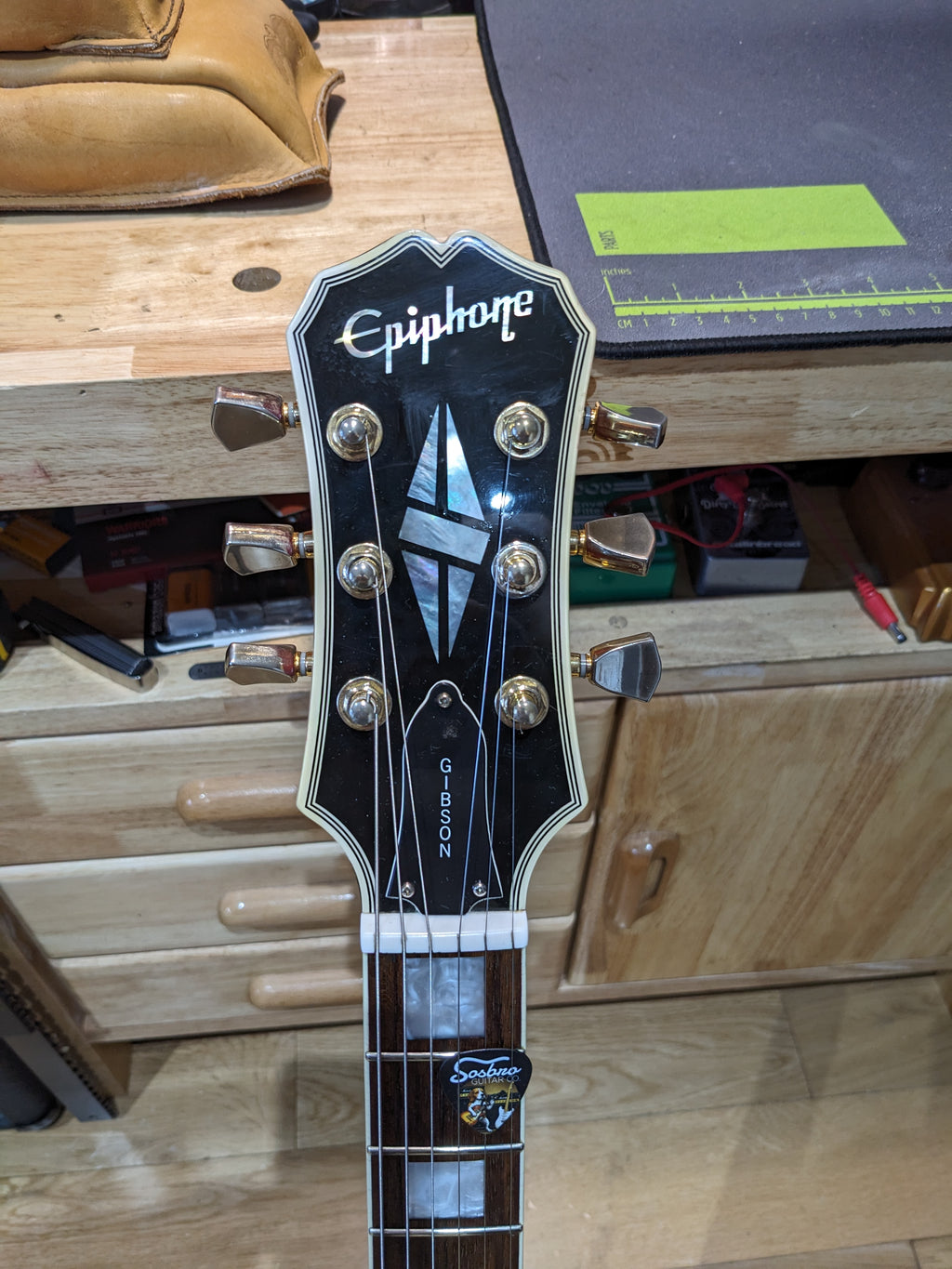 Epiphone Les Paul Custom Cherry SBurst 2001 (Unsung, Korea) Upgraded 50’s Wiring