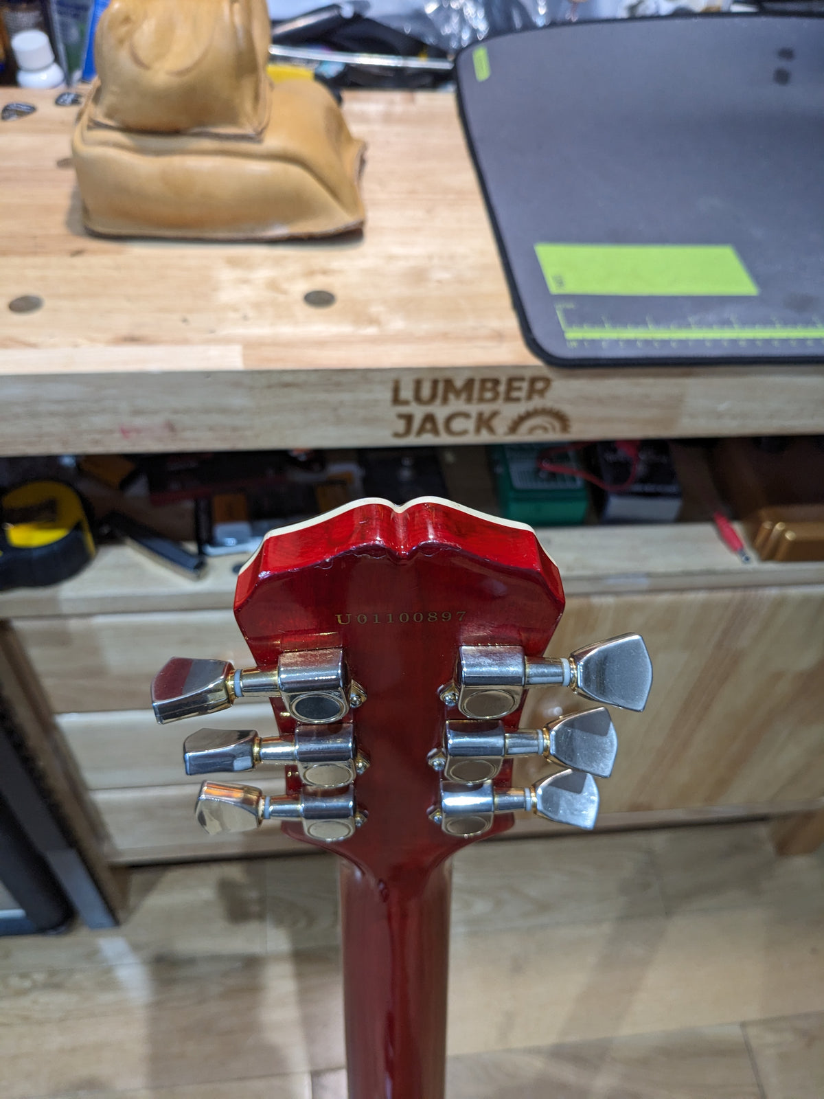 Epiphone Les Paul Custom Cherry SBurst 2001 (Unsung, Korea) Upgraded 50’s Wiring