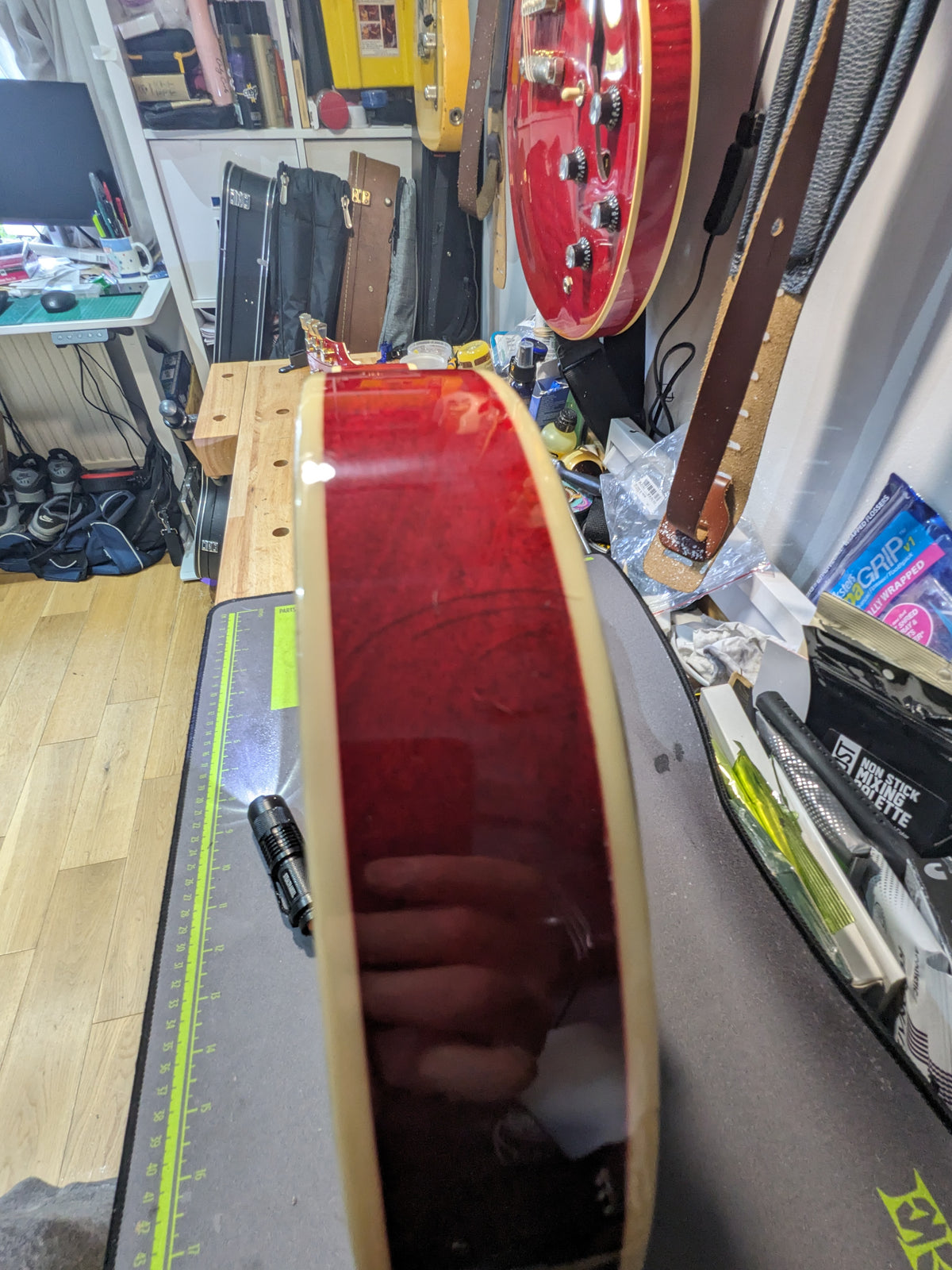 Epiphone Les Paul Custom Cherry SBurst 2001 (Unsung, Korea) Upgraded 50’s Wiring