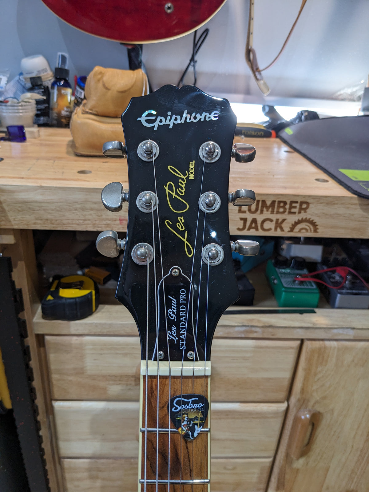 Epiphone Les Paul Standard Pro Trans Blue Burst (2017) with Coil-Splitting