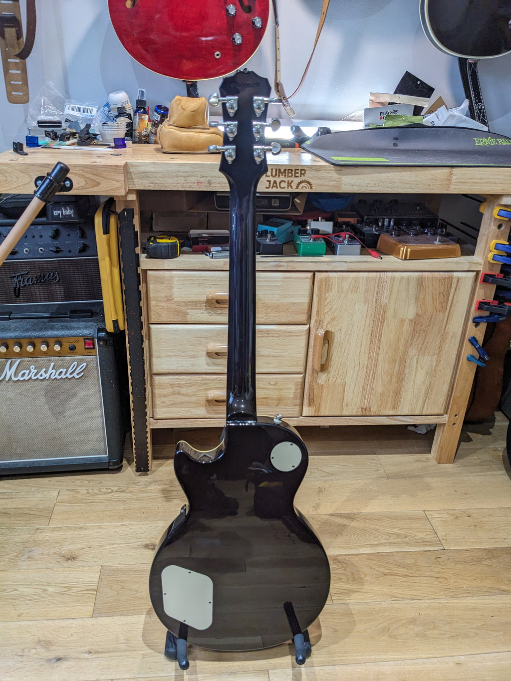 Epiphone Les Paul Standard Pro Trans Blue Burst (2017) with Coil-Splitting
