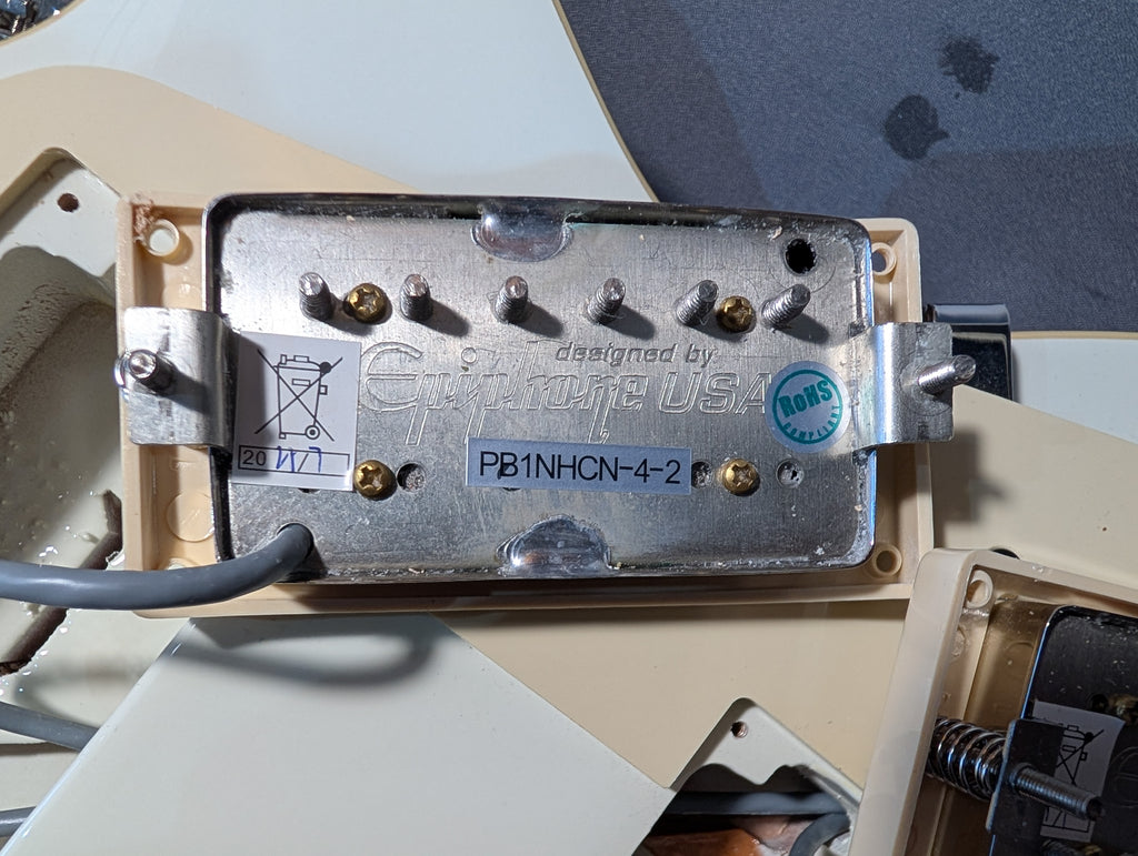 Epiphone Les Paul Standard '50s Plain Top – Classic White (2025)