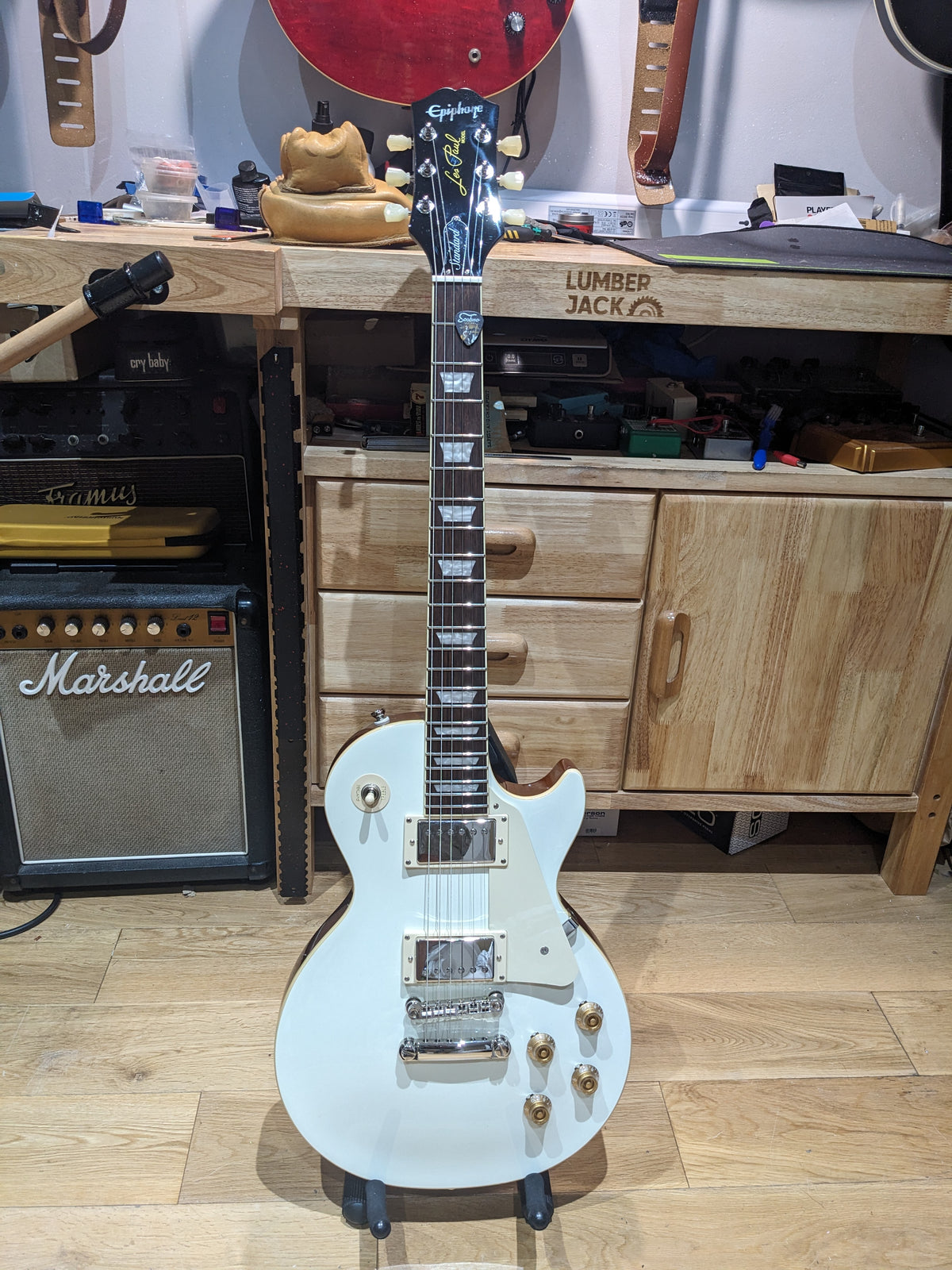 Epiphone Les Paul Standard '50s Plain Top – Classic White (2025)