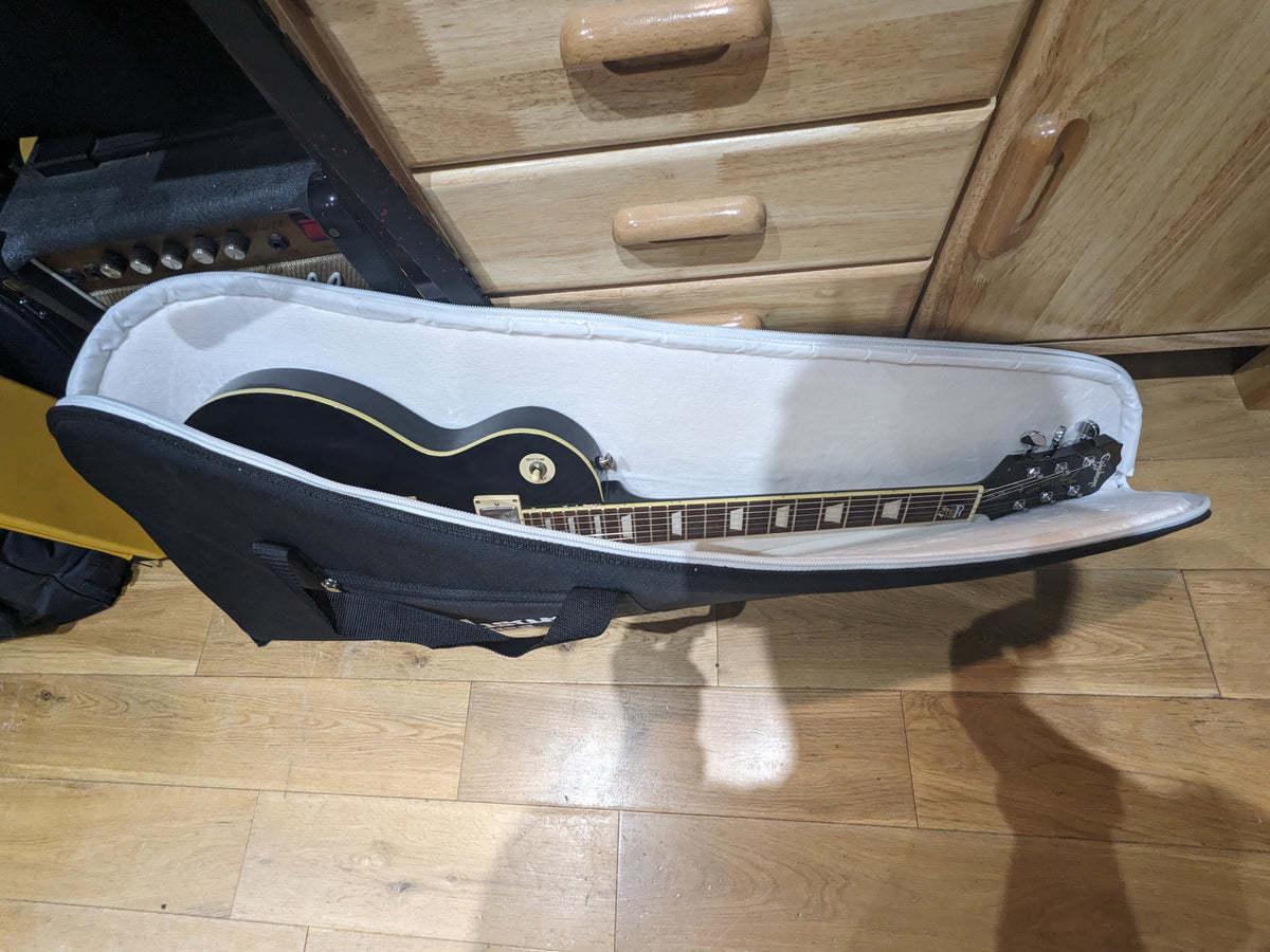Gibson USA Les Paul / SG Padded Deluxe Electric Guitar Gig Bag Black 083