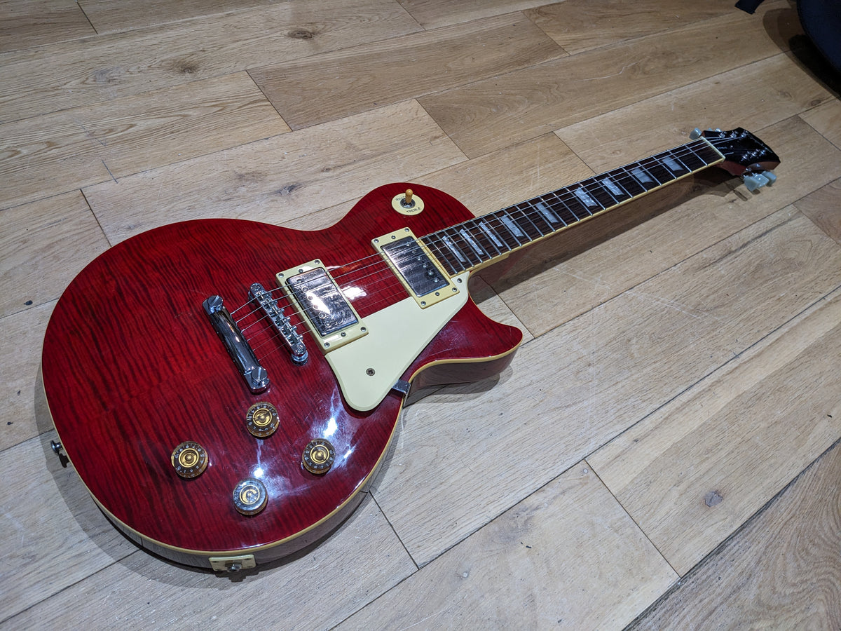 Epiphone Les Paul Standard LTD Edition Red (2001) Unsung, Korea + Other Upgrades