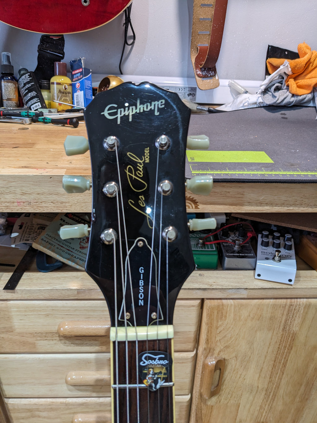 Epiphone Les Paul Standard LTD Edition Red (2001) Unsung, Korea + Other Upgrades