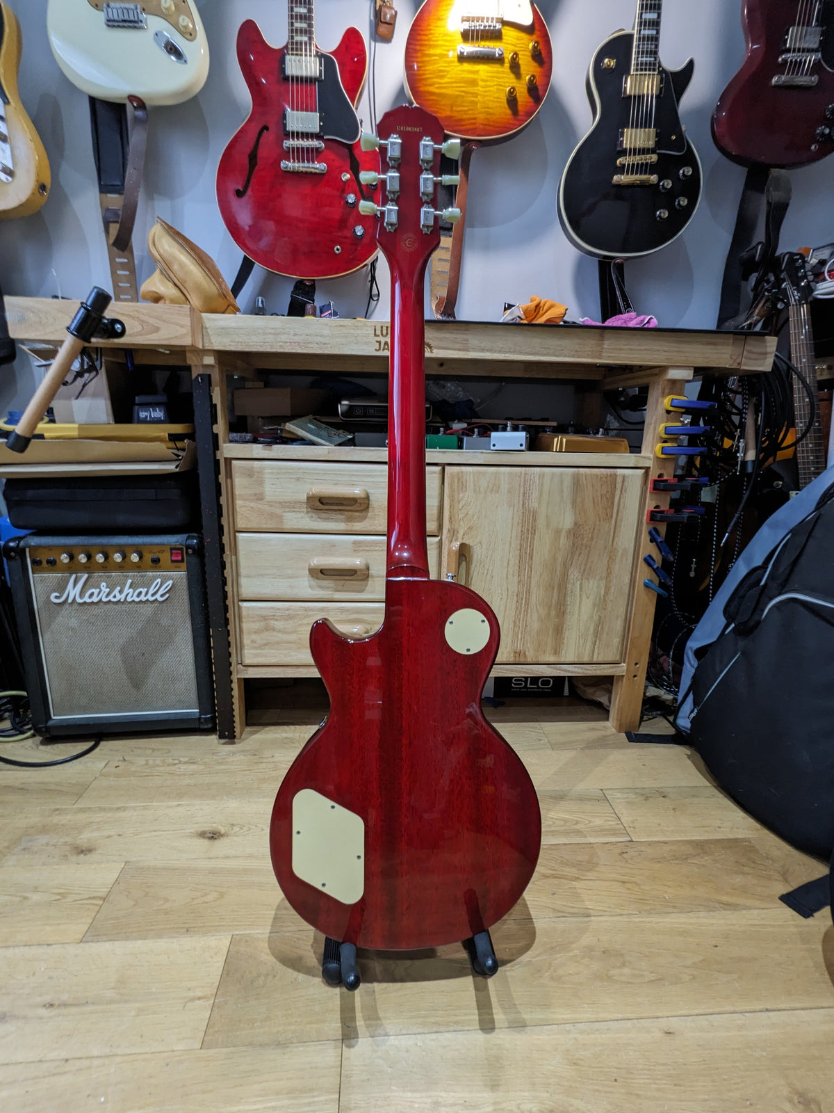 Epiphone Les Paul Standard LTD Edition Red (2001) Unsung, Korea + Other Upgrades