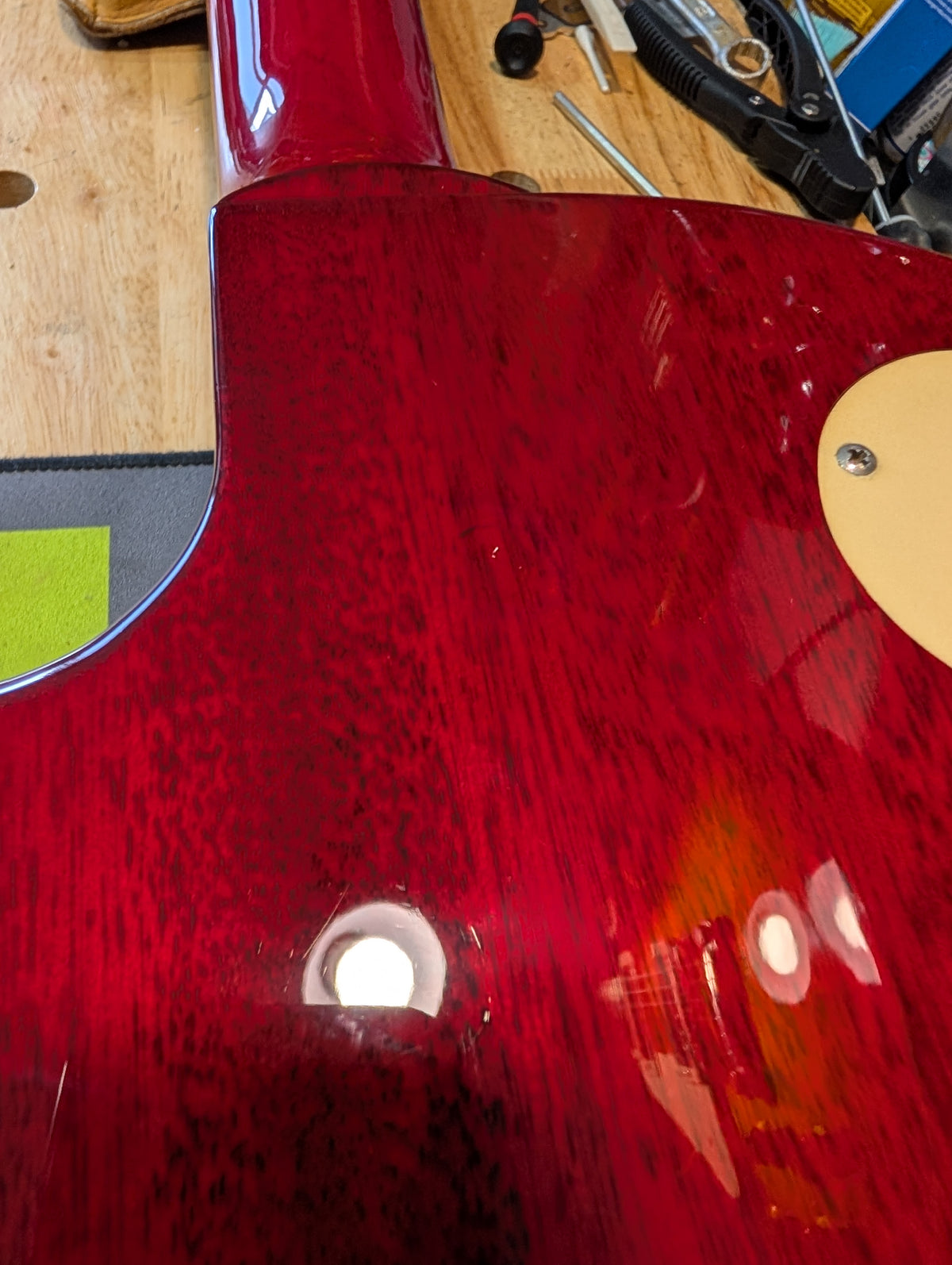 Epiphone Les Paul Standard LTD Edition Red (2001) Unsung, Korea + Other Upgrades