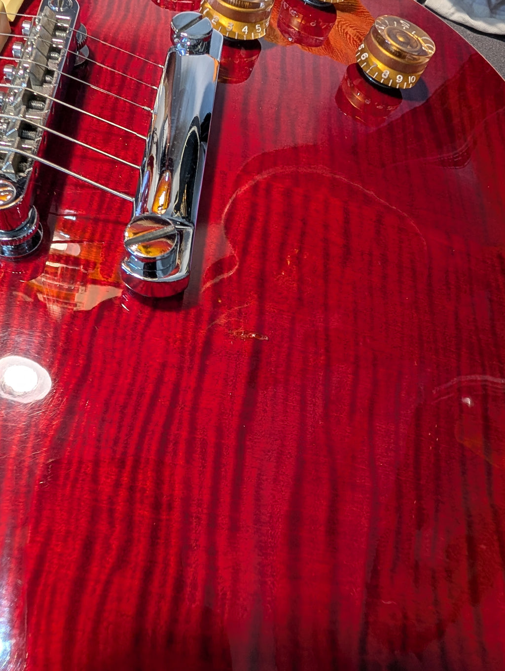 Epiphone Les Paul Standard LTD Edition Red (2001) Unsung, Korea + Other Upgrades