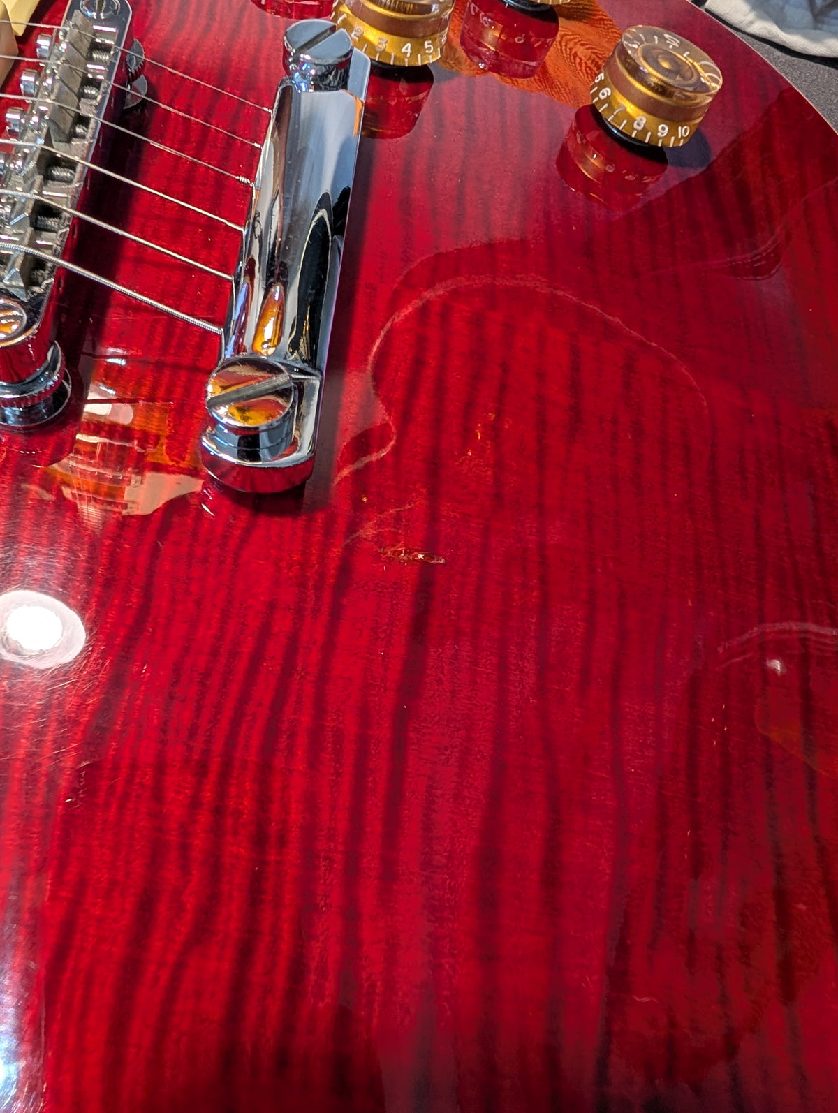 Epiphone Les Paul Standard LTD Edition Red (2001) Unsung, Korea + Other Upgrades