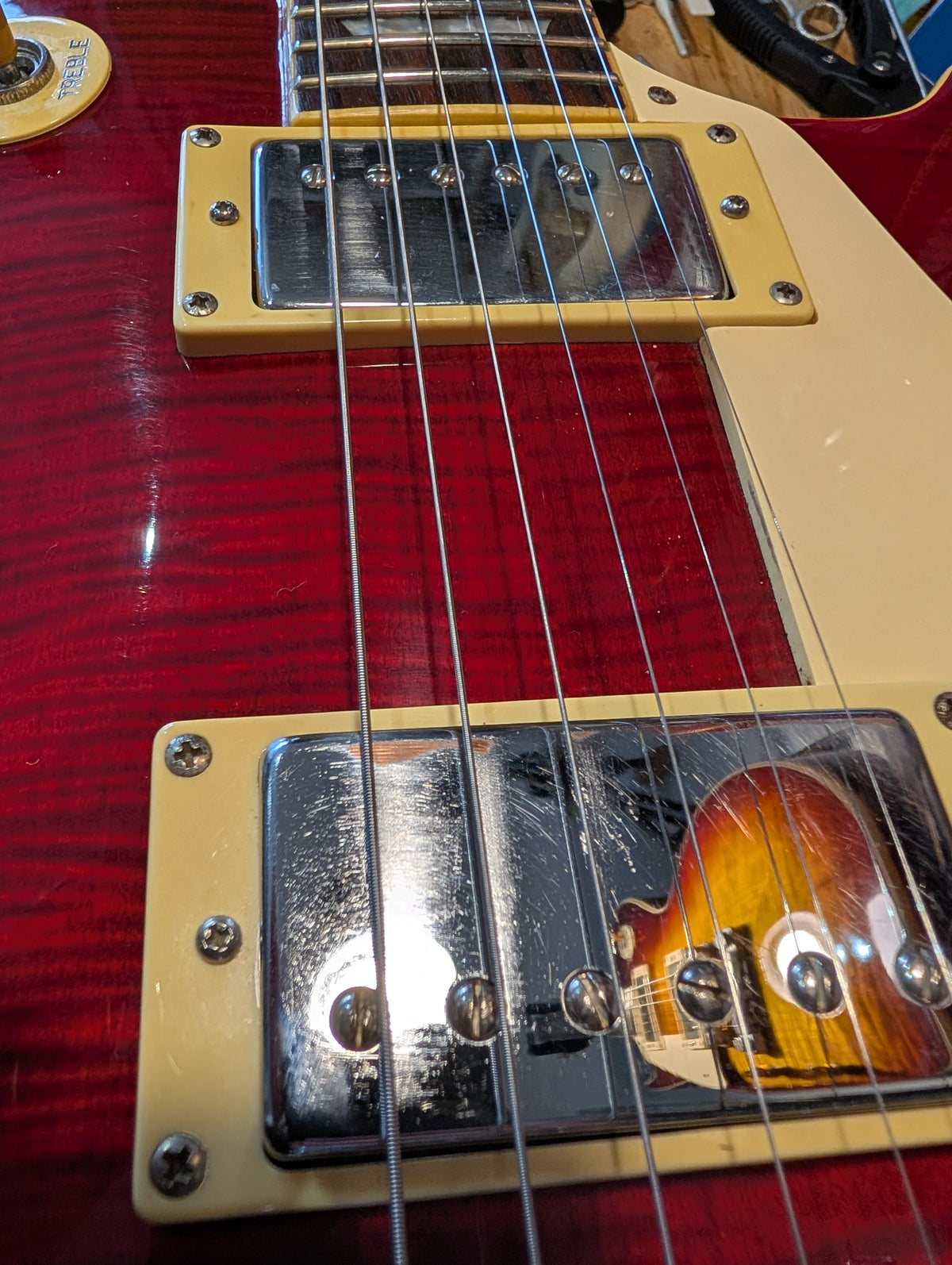 Epiphone Les Paul Standard LTD Edition Red (2001) Unsung, Korea + Other Upgrades