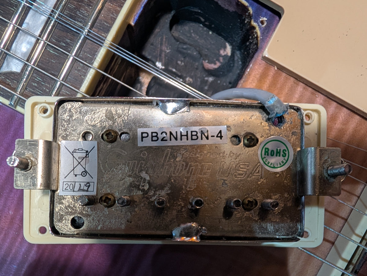 Epiphone Les Paul Standard Pro Trans Purple Faded Burst (2012)