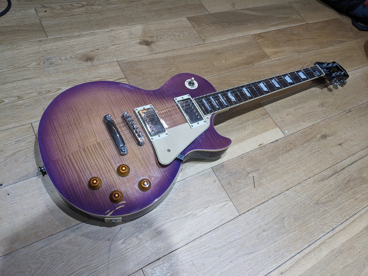 Epiphone Les Paul Standard Pro Trans Purple Faded Burst (2012)