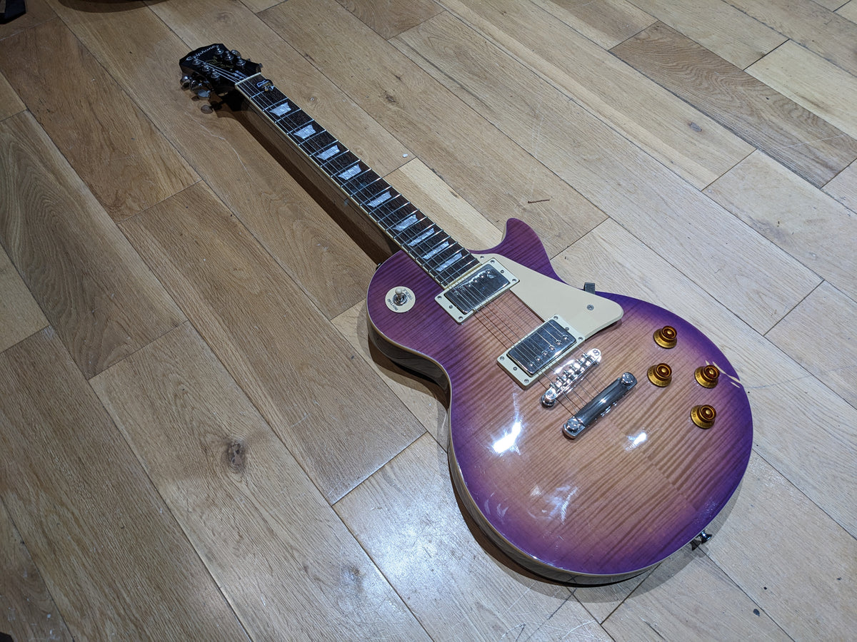 Epiphone Les Paul Standard Pro Trans Purple Faded Burst (2012)