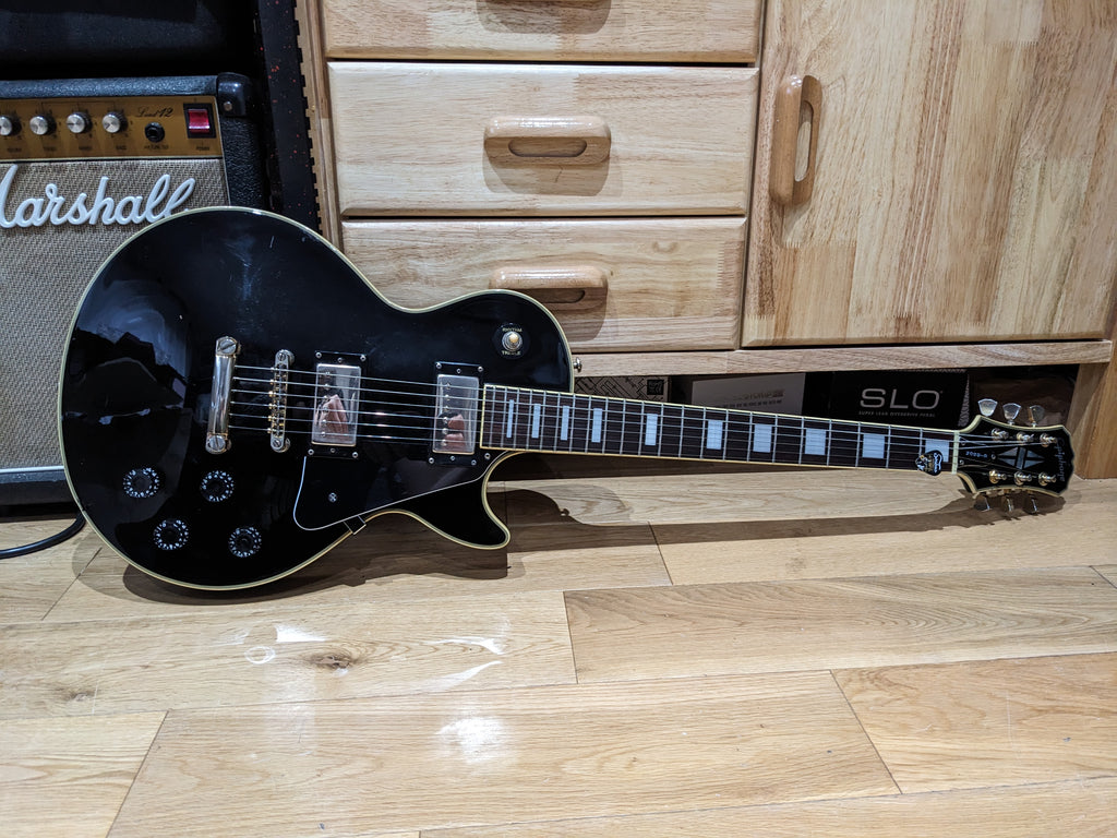 Epiphone Les Paul Custom Ebony Black (2001) Samick, Korea