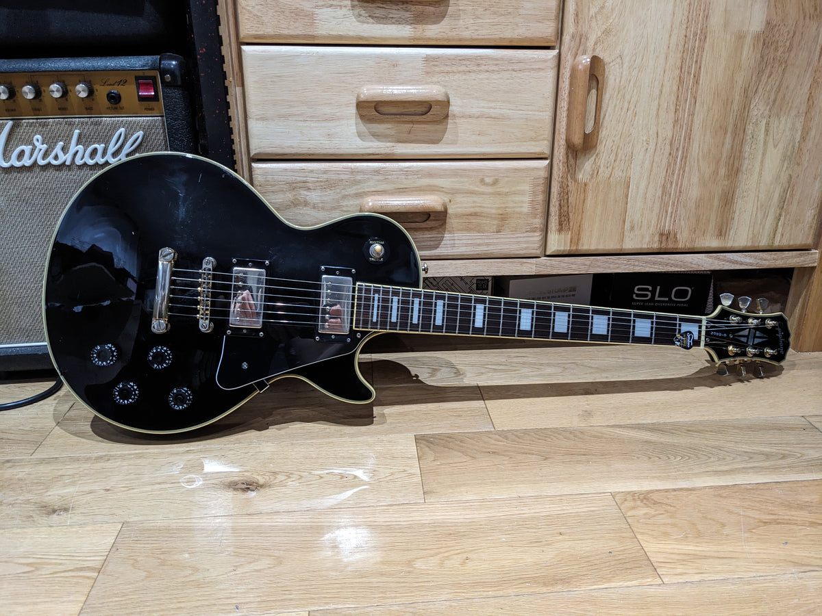 Epiphone Les Paul Custom Ebony Black (2001) Samick, Korea