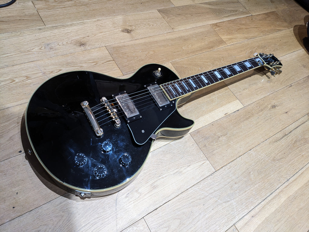Epiphone Les Paul Custom Ebony Black (2001) Samick, Korea