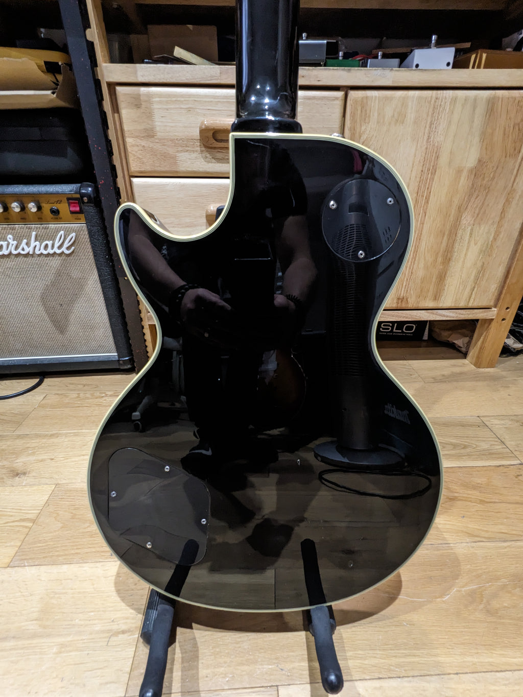 Epiphone Les Paul Custom Ebony Black (2001) Samick, Korea
