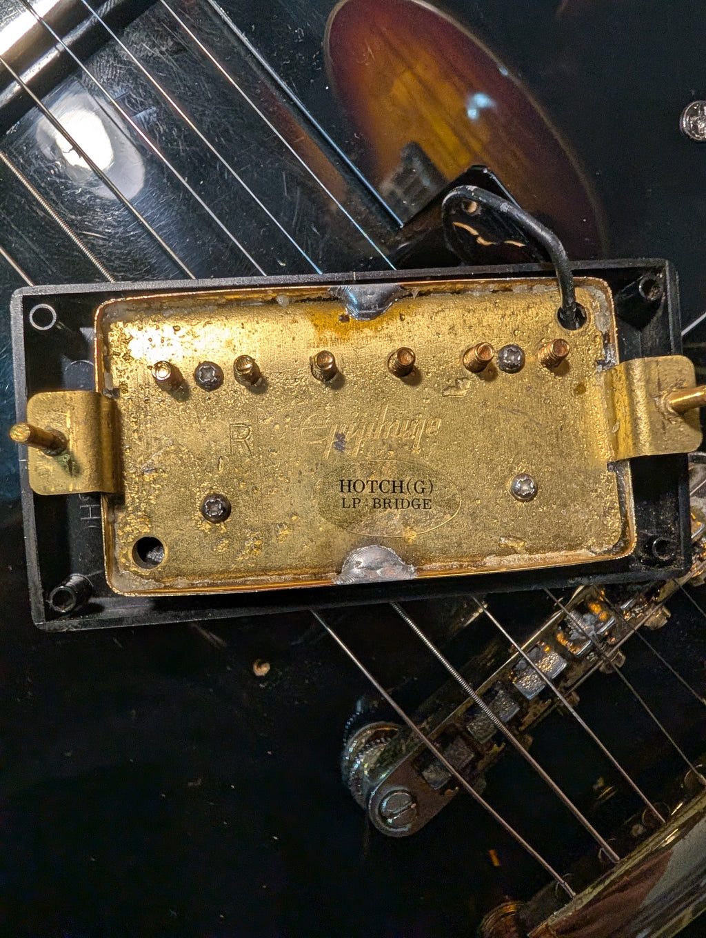 Epiphone Les Paul Custom Ebony Black (2001) Samick, Korea