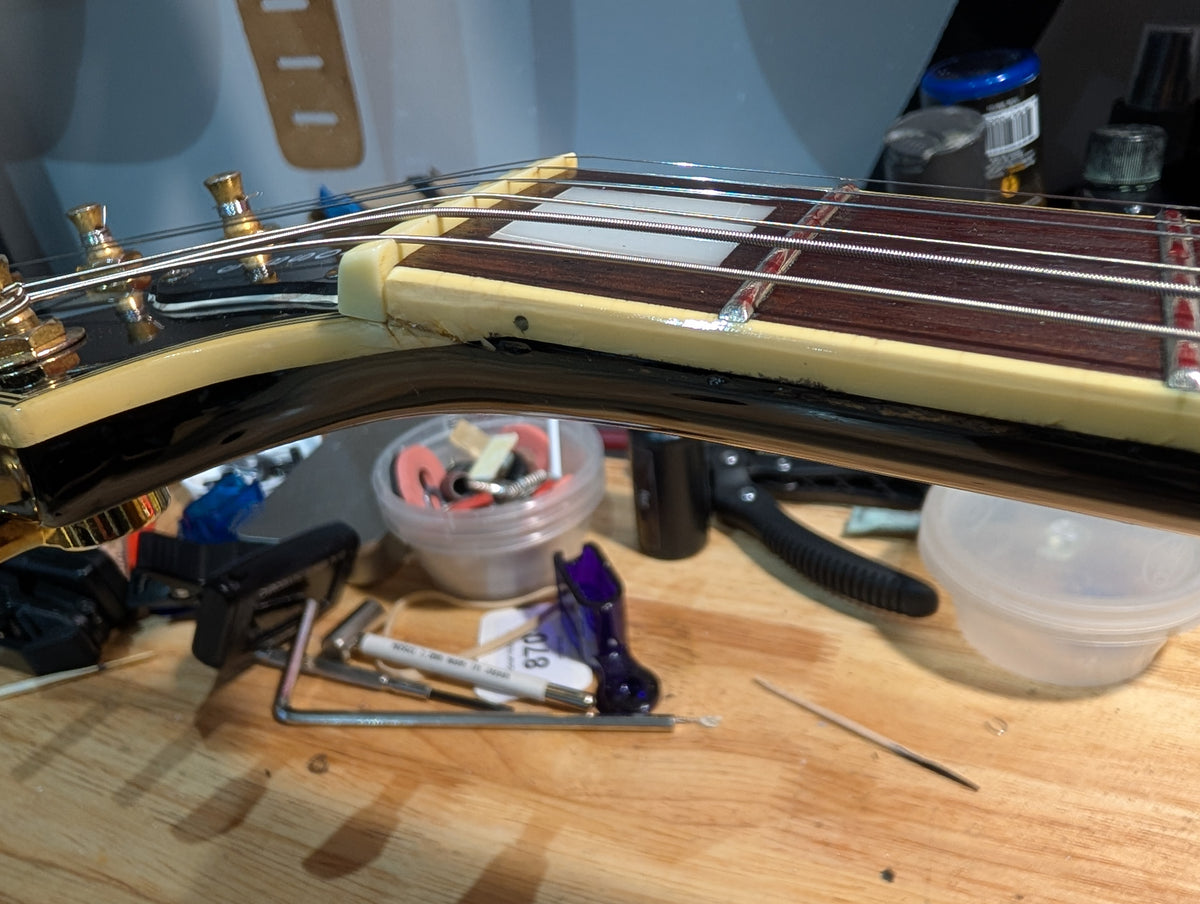 Epiphone Les Paul Custom Ebony Black (2001) Samick, Korea